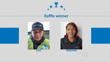 april RAFFLE WINNER ENGLISH