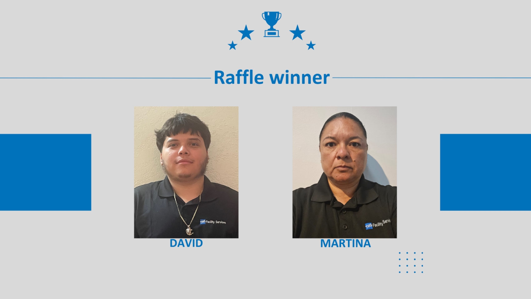 MAY RAFFLE WINNER ENGLISH