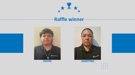 MAY RAFFLE WINNER ENGLISH