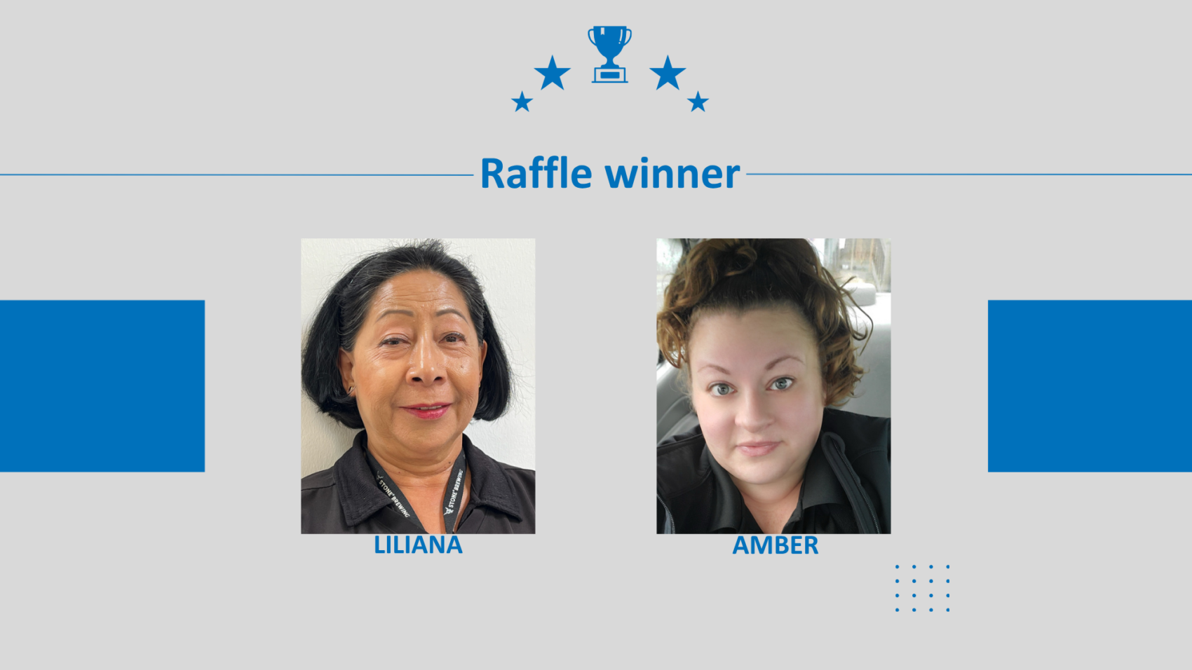 JUNE RAFFLE WINNER ENGLISH