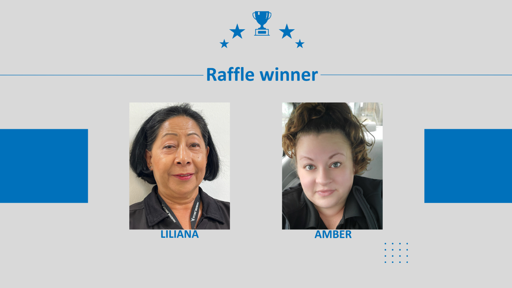 JUNE RAFFLE WINNER ENGLISH