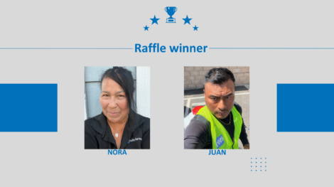 AUGUST RAFFLE WINNER ENGLISH